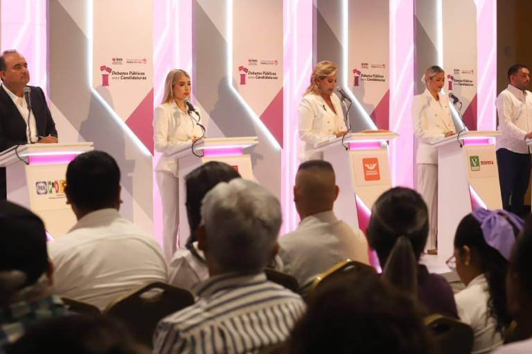 Proponen un mejor Mazatlán, pero también se lanzan críticas en debate de candidaturas a la Alcaldía