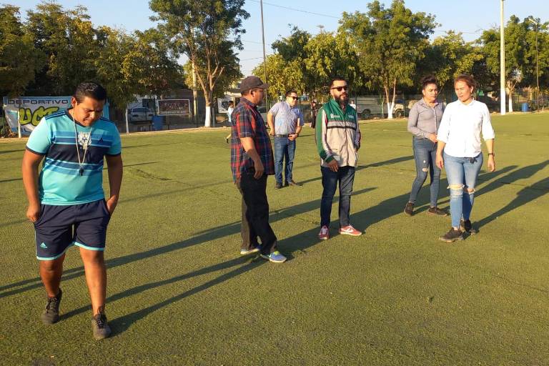 Supervisa Imdec espacios en algunos ejidos de Culiacán