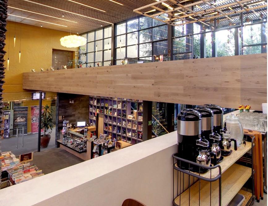 $!Cafebrería El Péndulo, sucursal San Ángel, en la Ciudad de México.