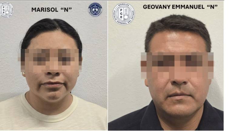 Marisol Romero Zamora y Geovany Emmanuel González Morellano, director de Seguridad Pública son señalados por su probable responsabilidad en el delito de extorsión.
