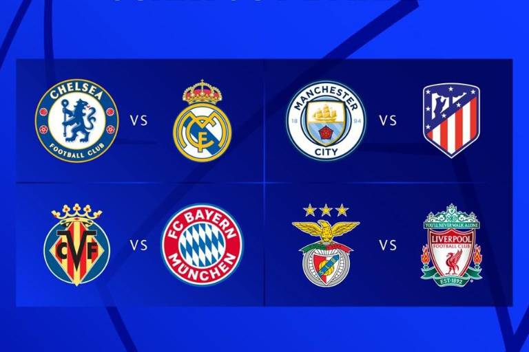 Champions League: Así quedaron los duelos de cuartos de final
