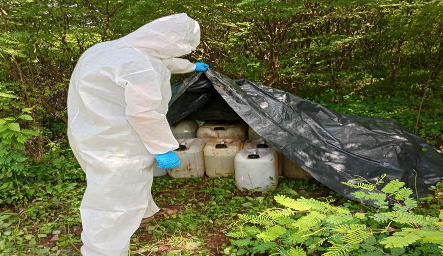 $!Ejército desmantela 15 centros de metanfetamina en Culiacán y Cosalá