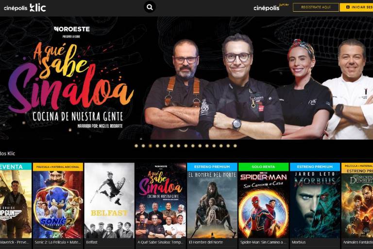 ‘A qué sabe Sinaloa’, entre las producciones más destacadas de Cinépolis Klic