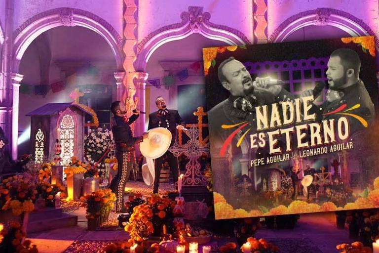 Pepe Aguilar estrena dueto con su hijo Leonardo