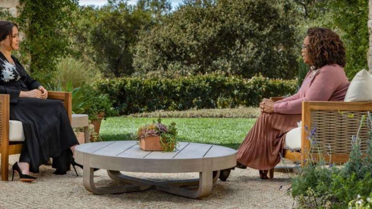 Meghan Markle y Oprah Winfrey.