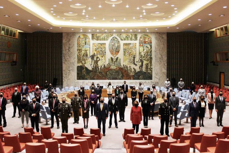 México asume la Presidencia del Consejo de Seguridad de la ONU