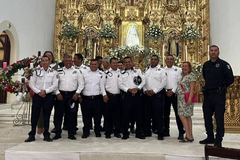 Celebran en Rosario Día del Agente de Tránsito con misa