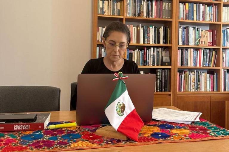 Ahora Sheinbaum denuncia que filtraron su número telefónico en redes