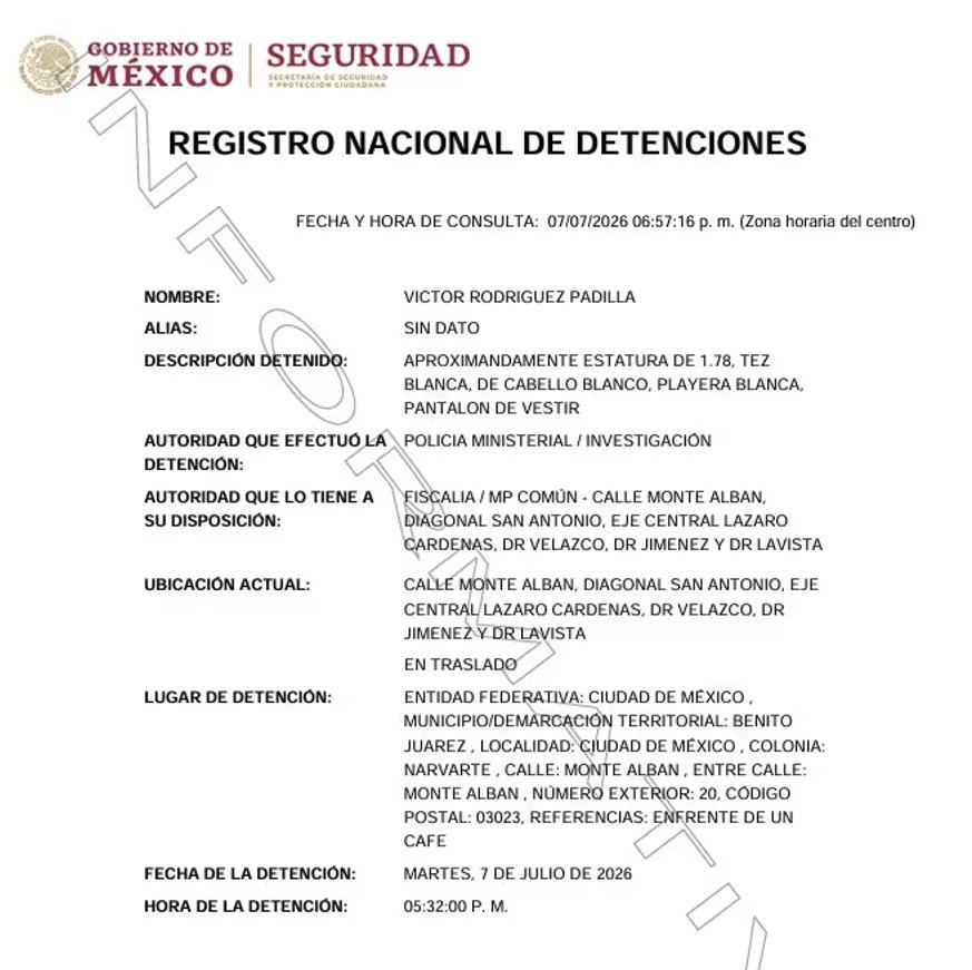 $!Detienen a ex director de Pemex por violencia intrafamiliar contra su esposa