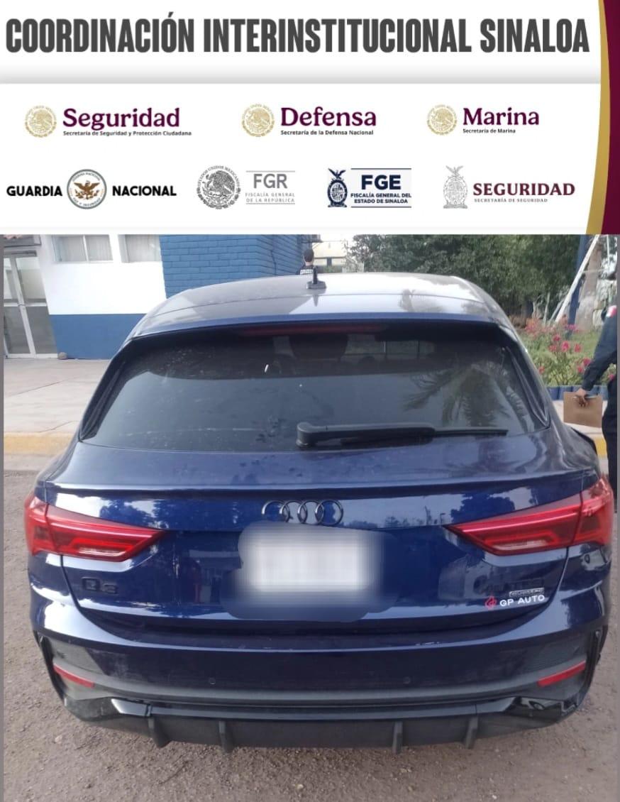 $!Aseguran tres vehículos con reporte de robo en Culiacán