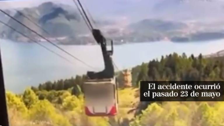 VIDEO: Así se cayó la cabina del teleférico que dejó 14 muertos en Italia