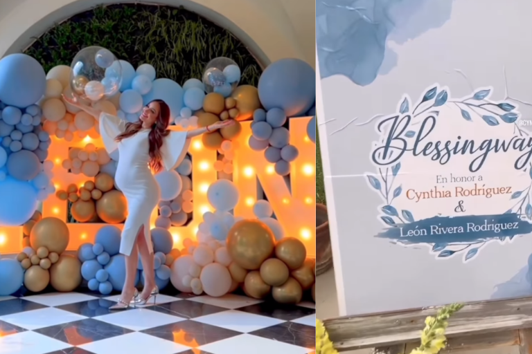 Disfruta Cynthia Rodríguez del Baby Shower de su hijo León