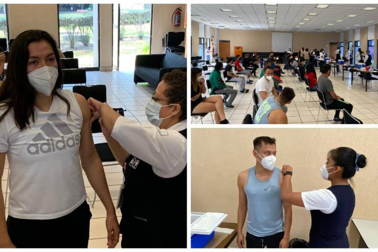 Vacunan contra Covid-19 a deportistas mexicanos que competirán en Juegos Olímpicos de Tokio