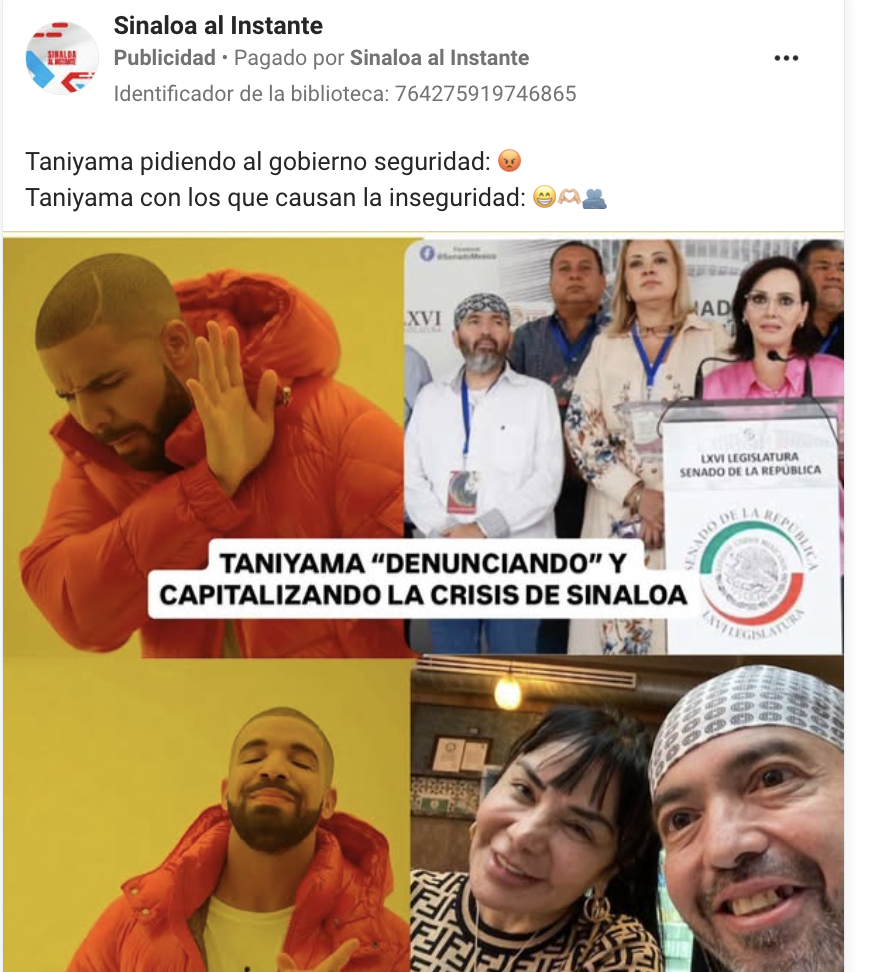 $!Pagan páginas fachada más de 50 mil pesos en campañas de Facebook contra Taniyama y la marcha