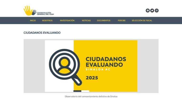 La convocatoria busca renovar la participación social en este órgano encargado de observar y dar seguimiento a las políticas de seguridad en Sinaloa.