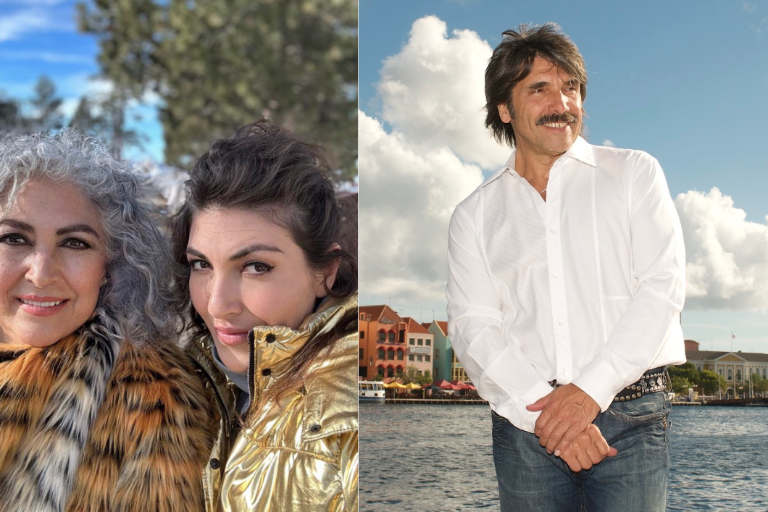 Honra Amanda Miguel a Diego Verdaguer en su primer aniversario luctuoso