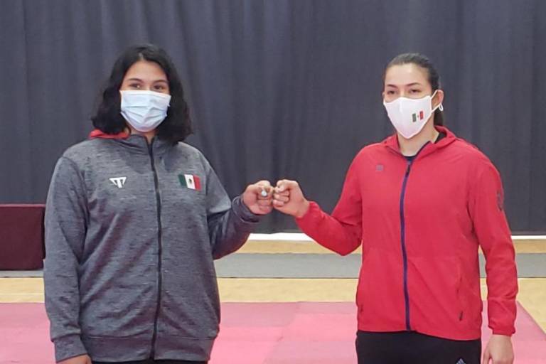 María Espinoza y Briseida Acosta cumplen con pesaje para combate por boleto olímpico