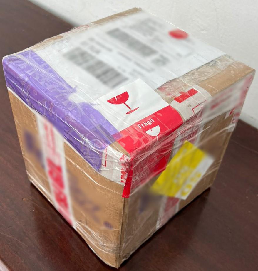 $!Aseguran simio de peluche relleno con cristal en Tijuana