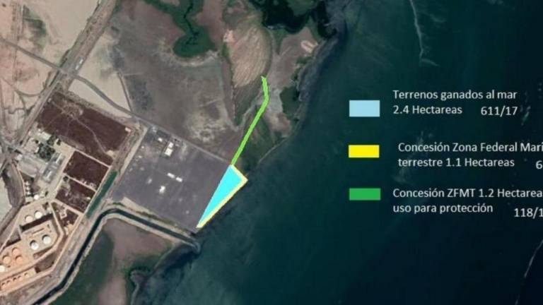 Denuncian ilegalidad de terreno donde se ubica la planta de amoniaco en la Bahía de Ohuira
