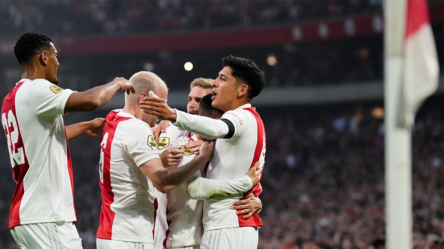 $!Edson Álvarez y el Ajax se proclaman campeones del futbol de Holanda
