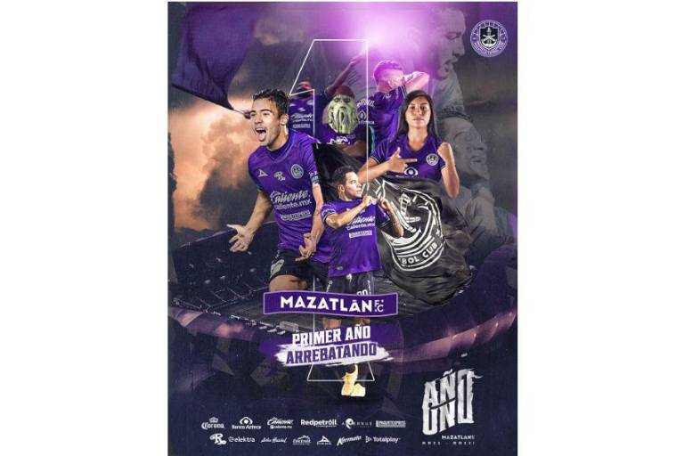Mazatlán FC celebra su primer aniversario de vida