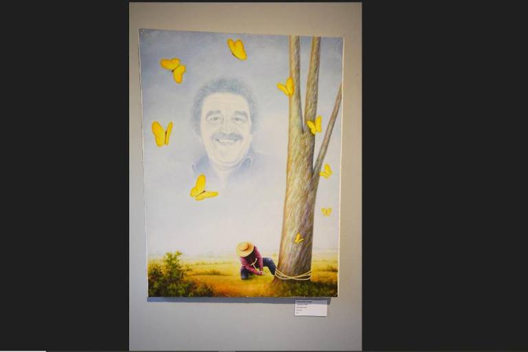 Muestra Galería Ángela Peralta la exposición ‘100 años de color colombiano; homenaje a Gabriel García Márquez’