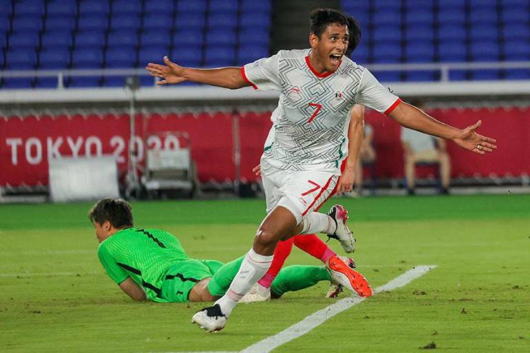 México golea 6-3 a Corea y se medirá a Brasil en semifinales del futbol en Tokio 2020