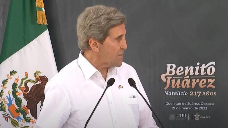 El funcionario John Kerry destaca que los futuros de Estados Unidos y México están unidos.
