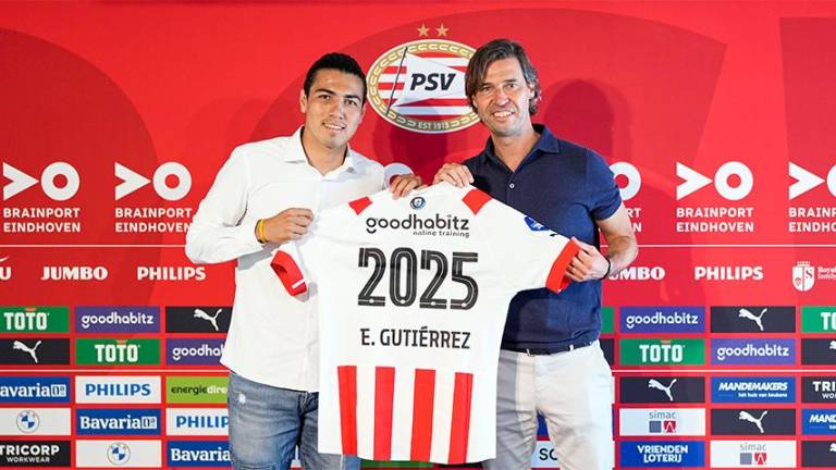 Sinaloense Érick Gutiérrez renueva con el PSV hasta 2025