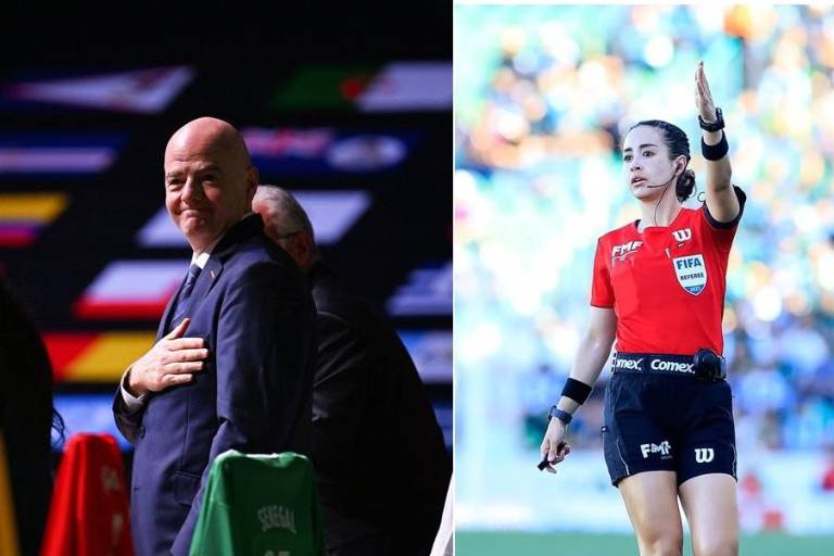 Infantino respalda a Katia Itzel García tras amenazas: ‘Sin árbitros no hay futbol’