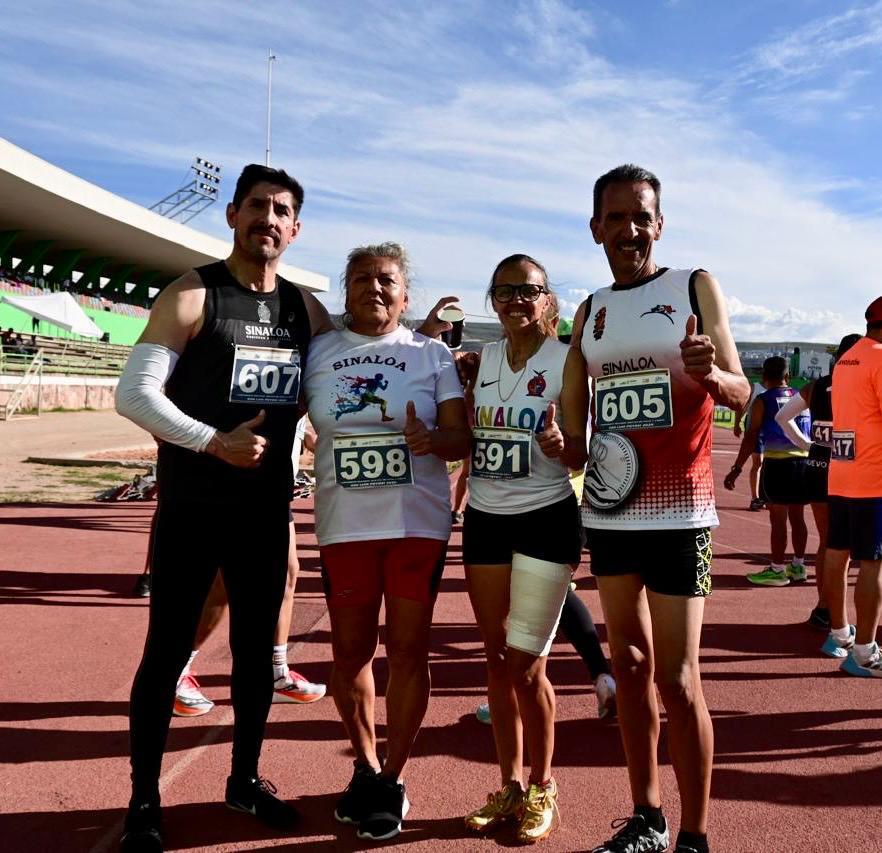 $!Gana Gilberto Peinado cuatro preseas para Mazatlán, en el Nacional Máster de Atletismo