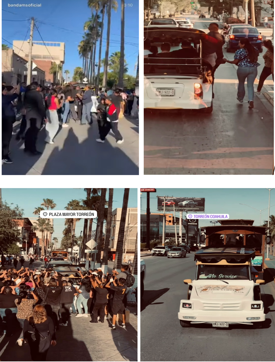 $!Banda MS se acerca a sus fans a bordo de una tradicional pulmonía mazatleca.