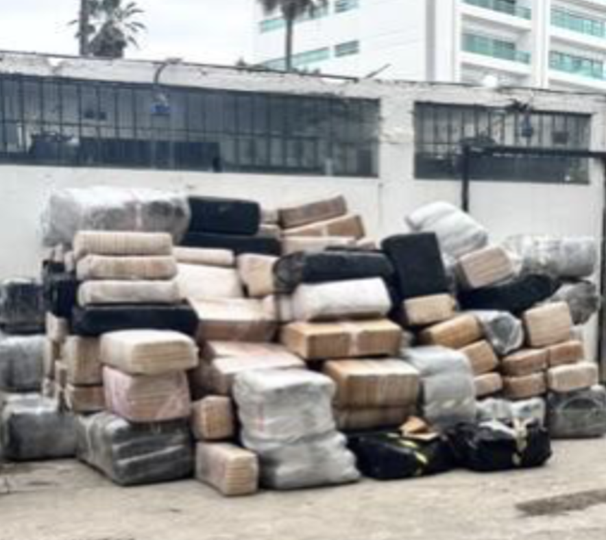 $!Aseguran más de mil 500 kilos de droga en Mazatlán