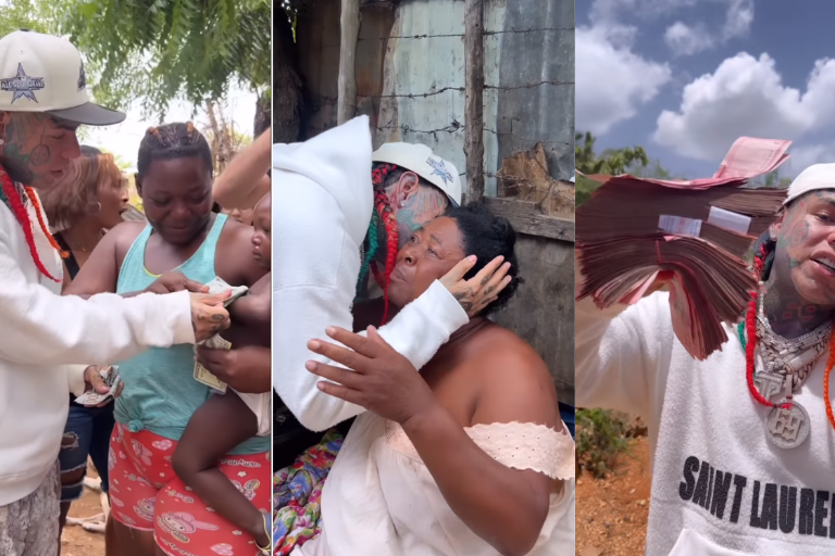 ¡Lo hace de nuevo! Tekashi 6ix9ine sale a regalar dinero a quien más lo necesita