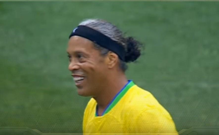 $!México vence a Brasil en duelo de leyendas en el Azteca