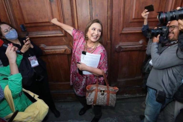 Afirma AMLO que Xóchitl Gálvez será la candidata presidencial de la oposición