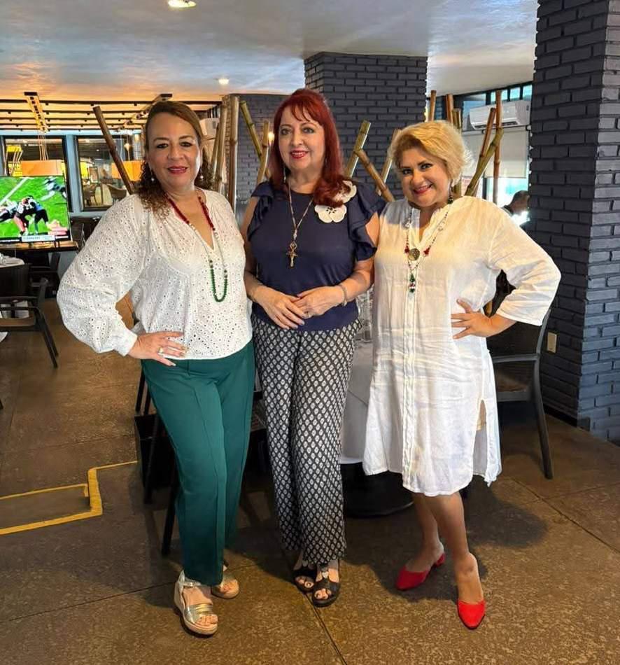 $!Lolys Rubio, Laura Elena Ponzo e Imelda Alejo.