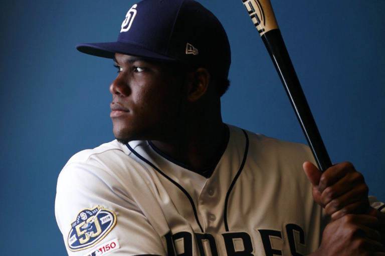 Franchy Cordero ya entrenó con los Medias Rojas de Boston