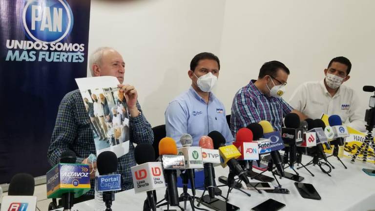 Alianza Va por Sinaloa denuncia a Rocha Moya ante el INE para que investigue financiamiento de su campaña