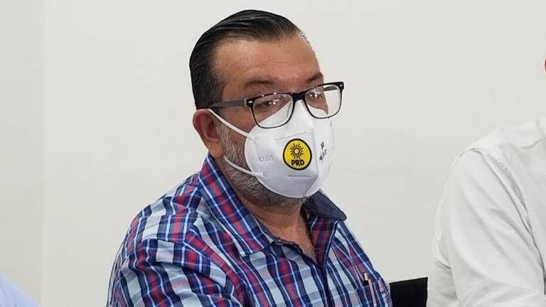 Marco Aurelio Vásquez López, presidente del PRD en Sinaloa.