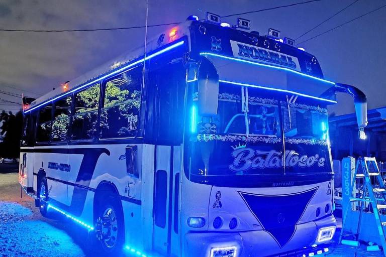 Imponen sanciones a camiones urbanos de Culiacán que portan luces, adornos y sonido