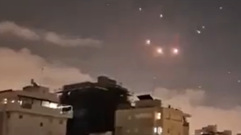 Las Fuerzas de Defensa de Israel declararon que Irán lanzó vehículos aéreos no tripulados.