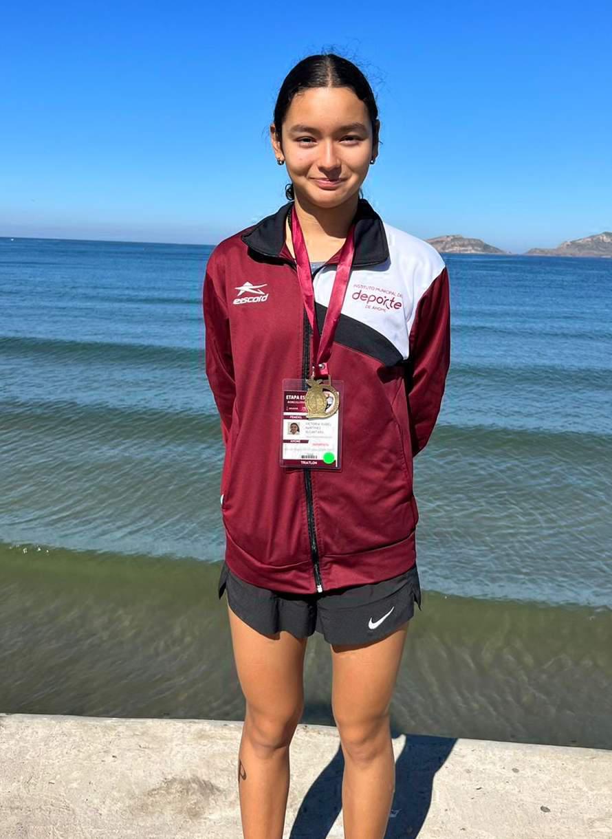 $!Victoria Martínez Alcantar repitió oro en ambas disciplinas.