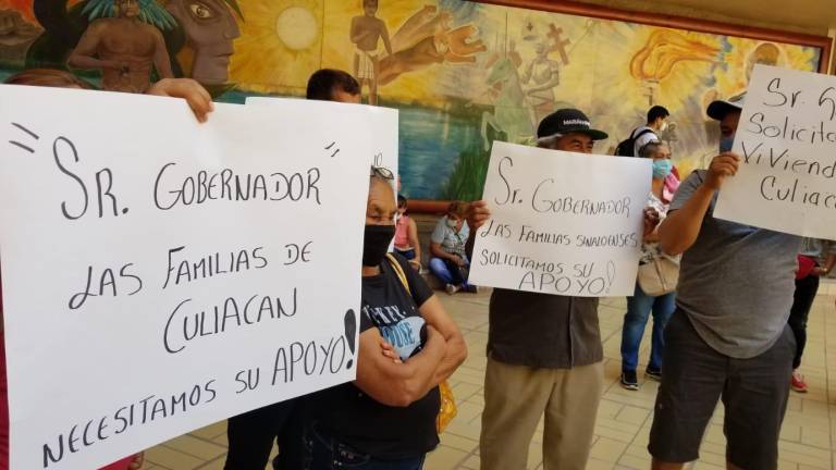 Exigen habitantes de Costa Rica y Culiacán apoyo para adquirir terreno para vivienda