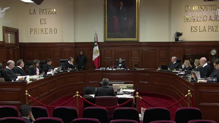 El Pleno de la SCJN desechó el proyecto de sentencia que presentó el Ministro Juan Luis González Alcántara Carrancá.