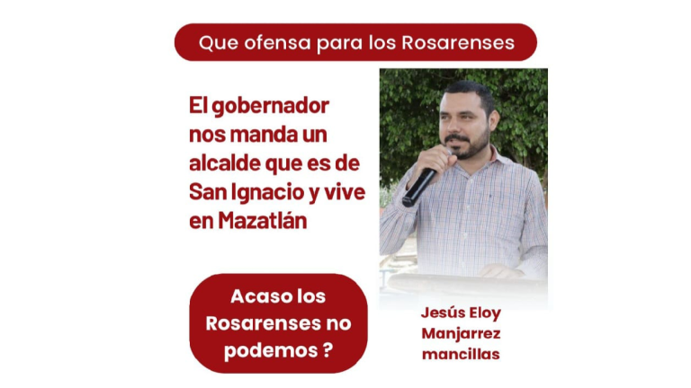 Lanzan en redes campaña contra designación del Alcalde sustituto de Rosario