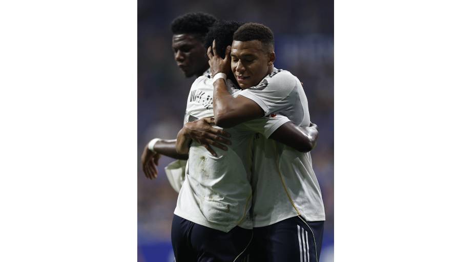 Mbappé y Vinícius liquidan a Oviedo: Real Madrid gana 0-3 en LaLiga