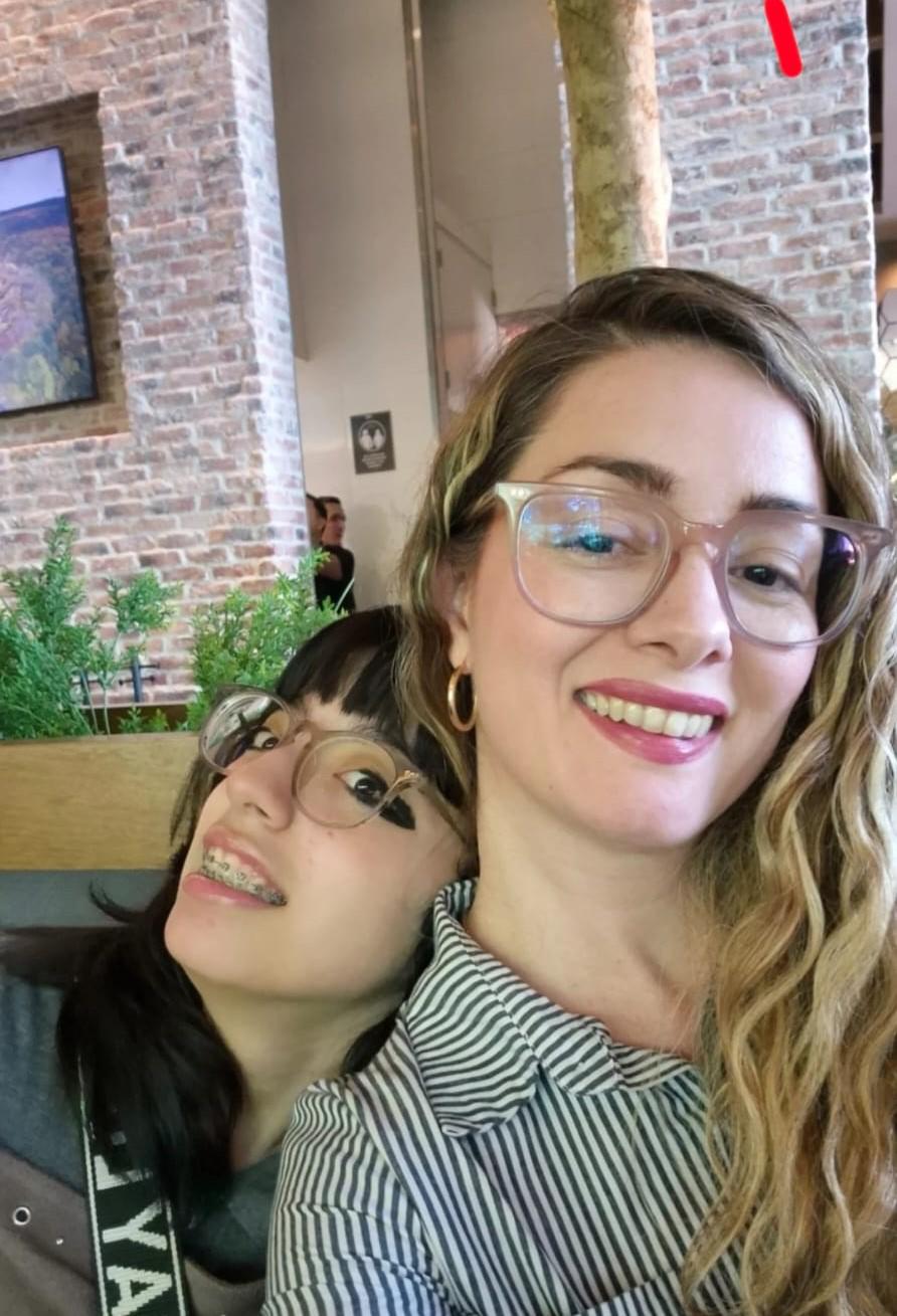 $!Mariel Iribe y su hija Galia.