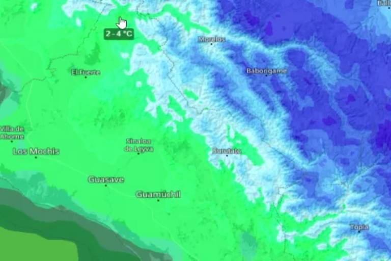 Advierte especialista por baja en temperaturas para el fin de semana en Sinaloa
