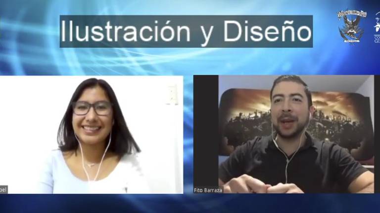 Arnulfo Barraza durante la conferencia.